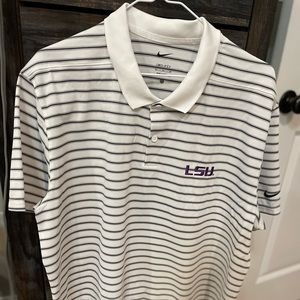 MENS NIKE LSU POLO SIZE XL